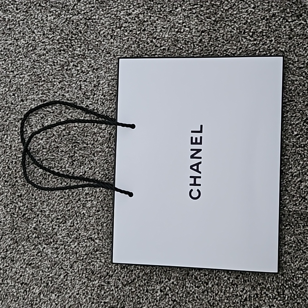 Chanel empty paper gift bag new